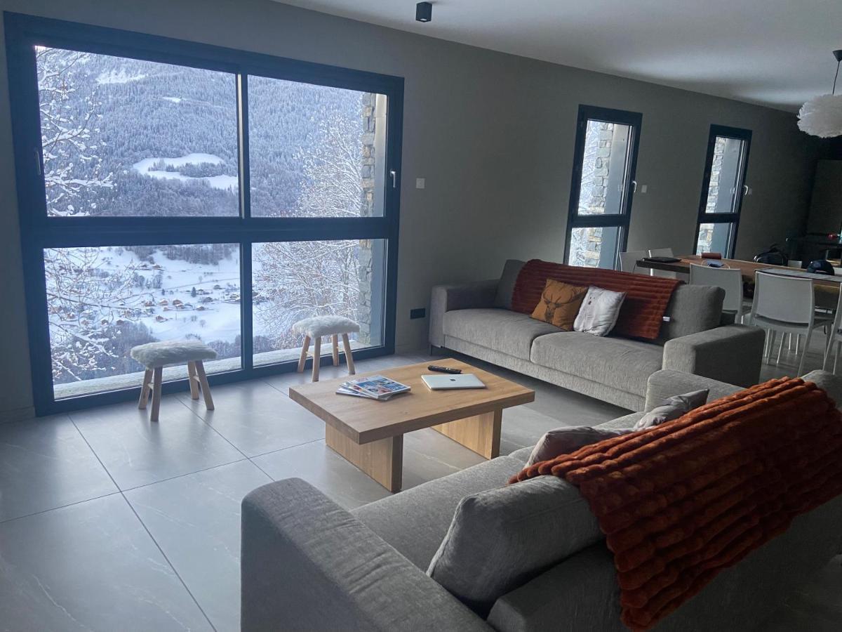Chalet Confidentiel Valmorel - Chalet De Haut De Gamme 4 Etoiles 12 Personnes Doucy Exterior foto